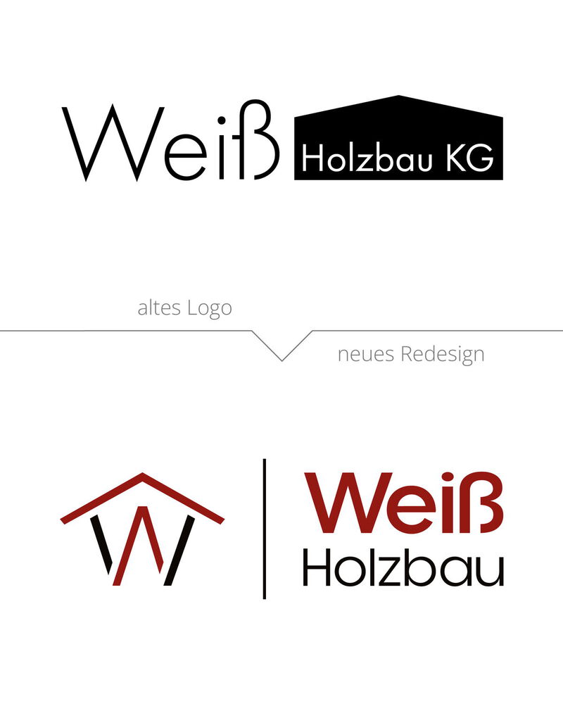 Logo Redesign Holzbau