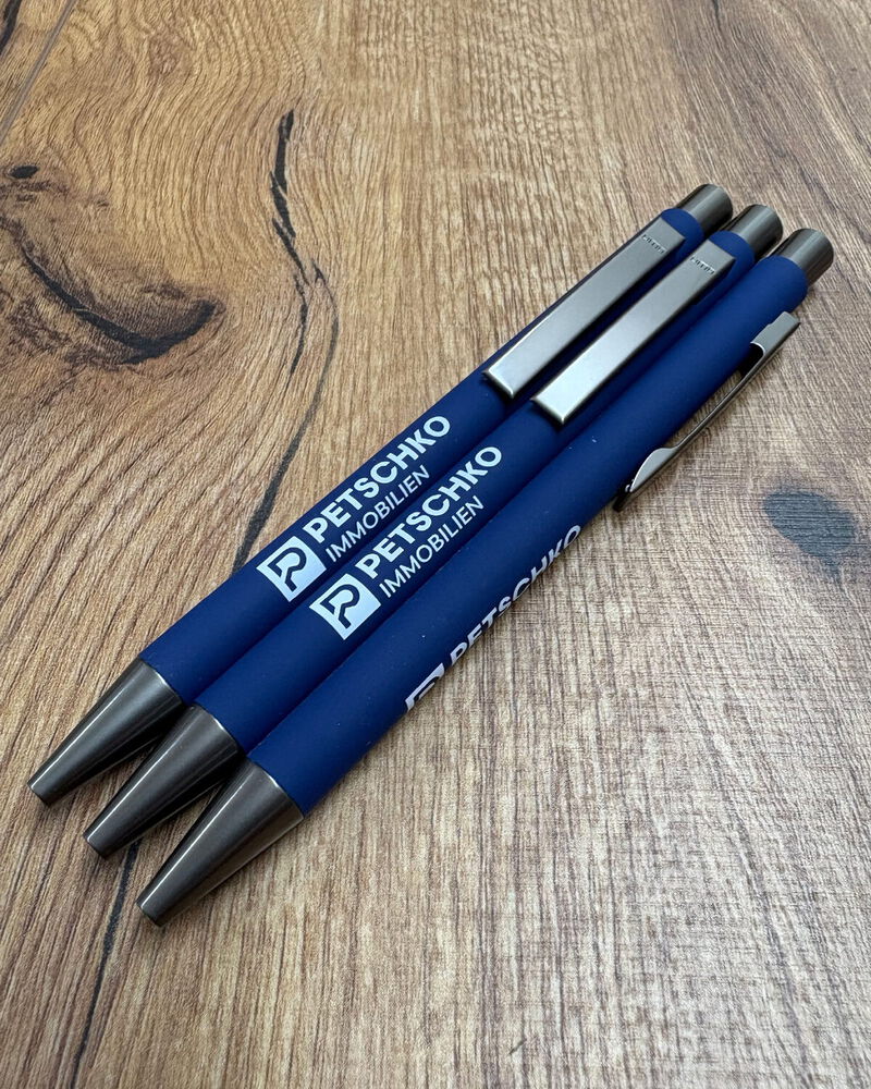 Bedruckte Metall-Kugelschreiber mit logo