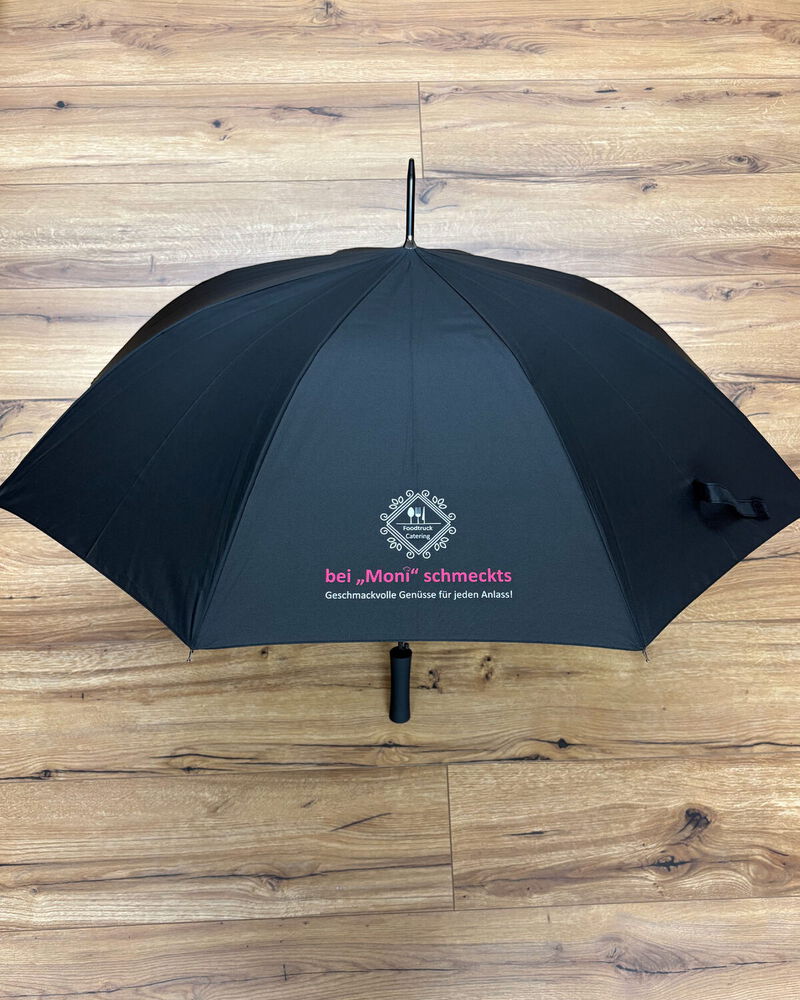 Automatik Regenschirm bedruckt