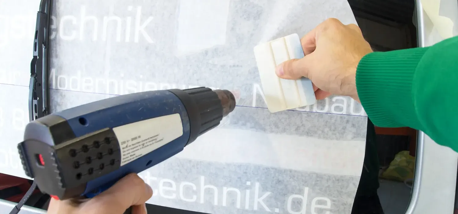 Autobeschriftung und Teil Folierung in Niederbayern