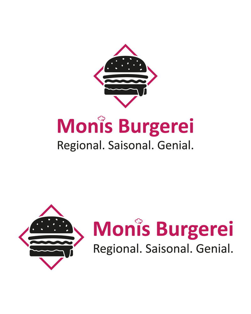 Logo Gestaltung für Burgerei